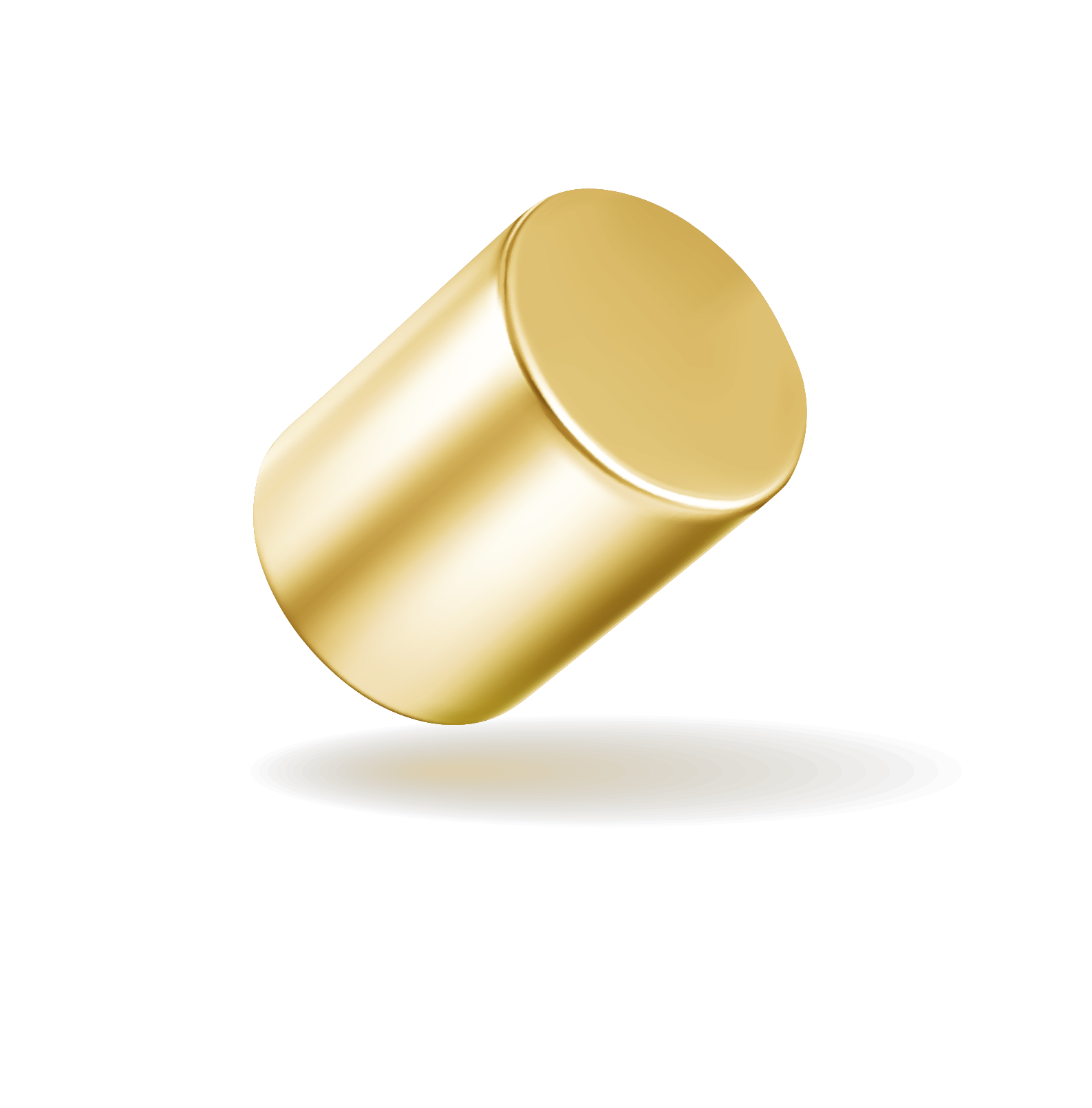 Golden cylinder background